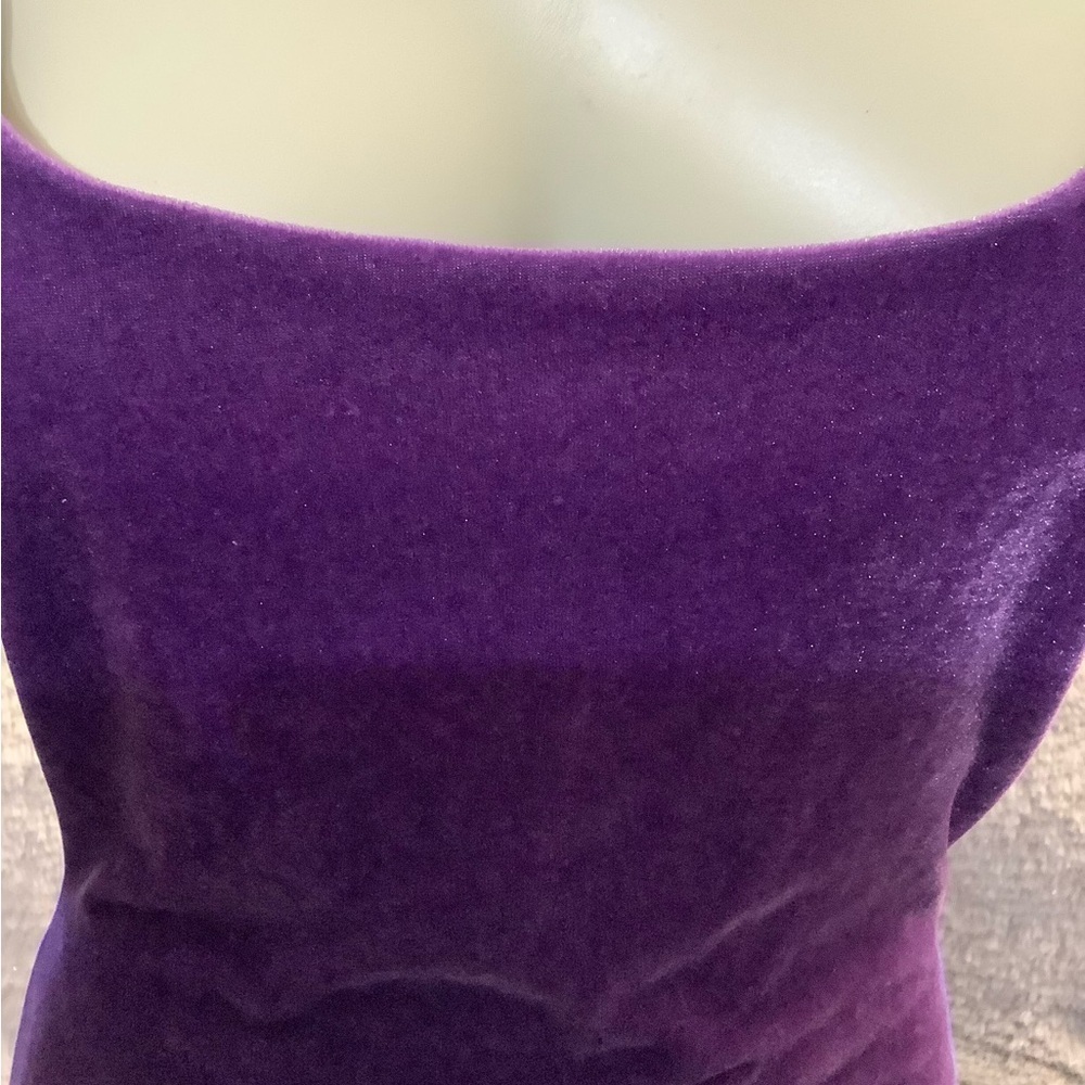 Popular 21
 Spaghetti Strap Purple Maxi Dress
Size L 95% Polyester 5% Spandex